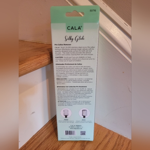 NEW Mint Green Cala Pro Callus Remover with Removable Cover - Picture 6 of 7